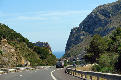 L'Autostrada Mediterranea in Spagna
